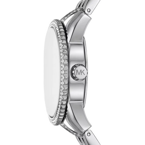 Michael Kors Bryant Silver Dial Silver Steel Strap Watch for Women - MK7542