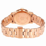 Tissot PR 100 White Dial Rose Gold Steel Strap Watch for Women - T150.210.33.111.00