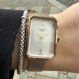 Tissot SRV Rose Gold Dial Rose Gold Stainless Steel Strap Watch for Women - T160.110.33.033.00