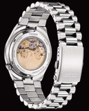 Citizen Tsuyosa Automatic Black Dial Silver Steel Strap Watch for Men - NJ0151-53E