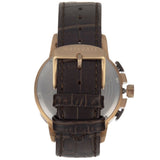 Maserati Ingegno Chronograph Brown Dial Brown Leather Strap Watch for Men - R88771639001