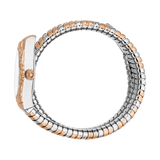 Just Cavalli Aurela White Dial Two Tone Steel Strap Watch for Women - JC1L374M0065