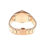 Tissot PR 100 Brown Dial Gold Steel Strap Watch for Women - T150.210.33.291.00