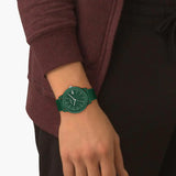 Lacoste 12.12 Green Dial Green Silicon Strap Watch for Men - 2011238