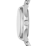 Fossil Evanston Blue Dial Silver Steel Strap Watch for Men - BQ2774