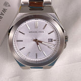 Michael Kors Callum Silver Dial Silver Steel Strap Watch for Women - MKO1178