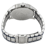Lacoste Capbreton Blue Dial Silver Steel Strap Watch for Men - 2010944