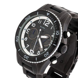 Marc Jacobs Rock Chronograph Limited Edition Gray Dial Gray Steel Strap Watch for Women - MBM5025