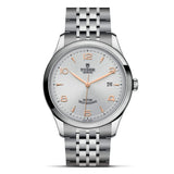 Tudor 1926 Automatic Silver Dial Silver Steel Strap Watch for Men - M91650-0001