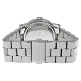 Marc Jacobs Amy Red Dial Silver Steel Strap Watch for Women - MBM3302
