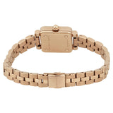 Marc Jacobs Vic Silver Dial Rose Gold Steel Strap Watch for Women - MJ3530