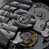 Seiko Presage Sharp Edged Series Automatic GMT Champagne Dial Silver Steel Strap Watch For Men - SPB273J1