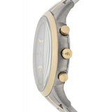 Emporio Armani Renato Chronograph Silver Dial Two Tone Steel Strap Watch For Men - AR11076