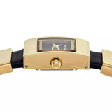 Michael Kors Darrington Black Dial Two Tone Leather Strap Watch for Women - MK4887