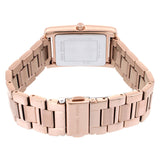 Michael Kors Essex Rose Gold Dial Rose Gold Steel Strap Watch for Women - MK4905
