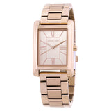 Michael Kors Essex Rose Gold Dial Rose Gold Steel Strap Watch for Women - MK4905