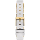 Michael Kors Darrington Silver Dial Two Tone Leather Strap Watch for Women - MK4899