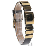Michael Kors Darrington Black Dial Two Tone Leather Strap Watch for Women - MK4887
