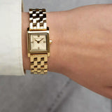 Michael Kors Georgie Gold Dial Gold Steel Strap Watch for Women - MK4931
