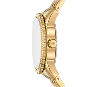 Michael Kors Bryant Gold Dial Gold Steel Strap Watch for Women - MK7540