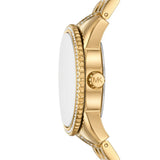 Michael Kors Bryant Gold Dial Gold Steel Strap Watch for Women - MK7540