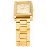 Michael Kors Essex Gold Dial Gold Steel Strap Watch for Women - MK4904