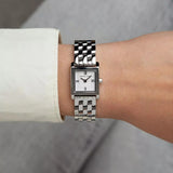 Michael Kors Georgie Silver Dial Silver Steel Strap Watch for Women - MK4933
