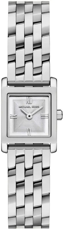 Michael Kors Georgie Silver Dial Silver Steel Strap Watch for Women - MK4933