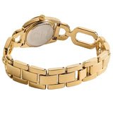 Michael Kors Astor Link Gold Dial Gold Steel Strap Watch for Women - MK4871