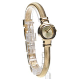 Michael Kors Gramercy Gold Dial Gold Steel Strap Watch for Women - MK7527
