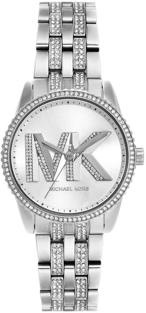 Michael Kors Bryant Silver Dial Silver Steel Strap Watch for Women - MK7542