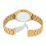 Michael Kors Callum Black Dial Gold Steel Strap Watch for Men - MKO1179