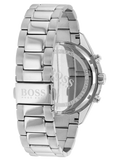 Hugo Boss Talent Chronograph Blue Dial Silver Steel Strap Watch for Men - 1513582