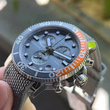 Tissot Seastar Gray Dial Gray Steel Strap Watch for Men - T120.417.17.081.01