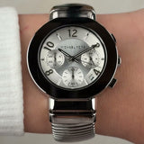 Michael Kors Gramercy Silver Dial Silver Steel Strap Watch for Women - MK7526
