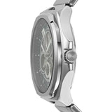 Fossil Evanston Blue Dial Silver Steel Strap Watch for men - BQ2620