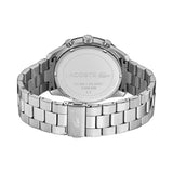 Lacoste Boston Black Dial Silver Steel Strap Watch for Men - 2011079