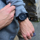 Seiko 5 Sports Automatic Black Dial Black NATO Strap Watch For Men - SRPD79K1