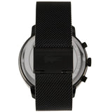 Lacoste Replay Black Dial Black Steel Strap Watch for Men - 2011194