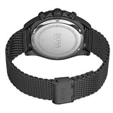 Hugo Boss Associate Chronograph Grey Dial Grey Mesh Bracelet Watch for Men - 1513870