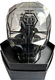 Philipp Plein Hexagon Phantom Black Dial Black Silicone Strap Watch For Men- PWPUA0324