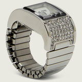 Michael Kors Darrington Silver Dial Silver Steel Strap Watch for Women - MK4884