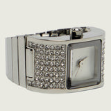 Michael Kors Darrington Silver Dial Silver Steel Strap Watch for Women - MK4884