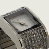 Michael Kors Darrington Silver Dial Silver Steel Strap Watch for Women - MK4884