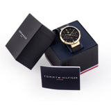 Tommy Hilfiger Lidia Black Dial Black Mesh Strap Watch for Women  - 1782540