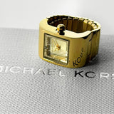 Michael Kors Darrington Gold Dial Gold Steel Strap Watch for Women - MK4883