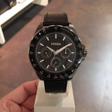 Fossil Bannon Black Dial Black Steel Strap Watch for Men - BQ2587