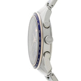 Lacoste Boston Blue Dial Silver Steel Strap Watch for Men - 2011081