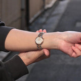 Tissot Desir White Dial 2 Tone Steel Strap Watch for Women  - T152.010.22.118.00