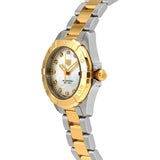 Tag Heuer Aquaracer Diamonds Mother of Pearl Dial Two Tone Steel Strap Watch for Men - WBD1422.BB0321